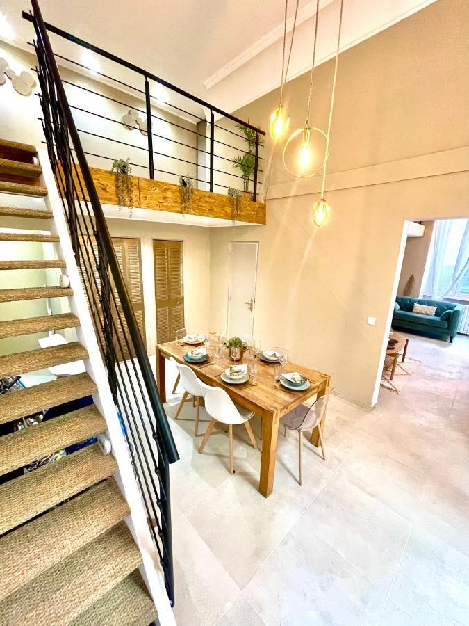 Spacious Loft, Duplex, Old Town, 3 Bedrooms - Easy Check-In Niza Exterior foto